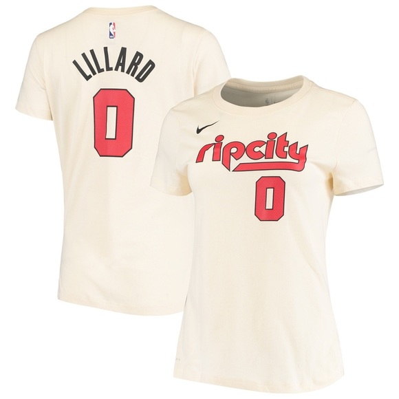 Portland Trail Blazers Damian Lillard T-shirt - Picture 1 of 10